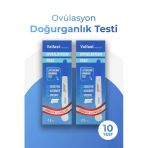 Ovulasyon Doğurganlık (Yumurtlama) Testi 2 Kutu 10 Adet Kalem Test