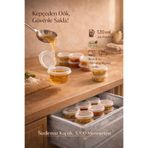 Owersea 15* Adet Sızdırmaz 120 ml Mini Saklama Kabı Sosluk Buzluk Kabı, Et Suyu, Kemik Suyu, Sos Kabı