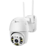 Owies 2mp 1080P Hd Gözetleme Kamerası 4x Dijital Zoom, Led, Wifi/ethernet Kablosu, Q1-30, Icsee App, Sd Kart (128G'YE Kadar)/bulut Depolama, Beyaz