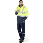 OWL 5’İ Bir Arada İş Güvenliği Kabanı Hi-Vis - Sarı - Lacivert - XS