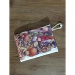 Owl Bag Angel Beats Desenli Tasarım Bez Kalemlik-Cüzdan