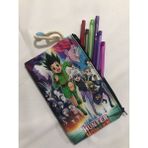 Owl Bag Hunter x Hunter Desenli Tasarım Bez Kalemlik - Cüzdan