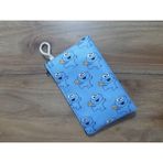 Owl Bag Kurabiye Canavarı Desenli Tasarım Bez Kalemlik-Cüzdan