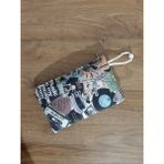 Owl Bag Music Is My Escape - Pena Desenli Tasarım Bez Kalemlik-Cüzdan