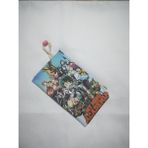 Owl Bag My Hero Academia Mavi Desenli Tasarım Bez Kalemlik-Cüzdan