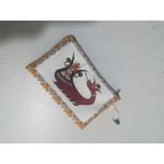 Owl Bag Şahmeran No 6 Desenli Tasarım Bez Kalemlik-Cüzdan