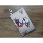 Owl Bag Spider And Kity Love Desenli Tasarım Bez Kalemlik-Cüzdan