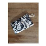 Owl Bag Tommie Aesthetic Bej Renk Desenli Tasarım Bez Kalemlik-Cüzdan
