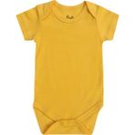 Owli Bebek Body 3'lü Set Early Birds - 9 Ay - Beyaz - Hardal