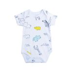 Owli Bebek Body Kısa Kol Zoo Zoo Mint Yeşili 3 Ay