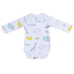 Owli Bebek Body Uzun Kol Zoo Zoo Mint Yeşili 18 Ay