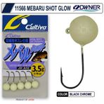 Owner 11566 Cultiva Mebaru Shot Glow Jighead
