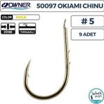 Owner 50097 Okiami Chinu İğne Sarı #5 (9 Adet)
