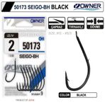 Owner 50173 Seigo BH Siyah Tırnaklı Olta İğnesi