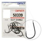 Owner 50339 7 Siyah Çapraz Dövme Olta İğnesi