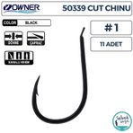 Owner 50339 Cut Chinu İğne Siyah #1 (11 Adet)