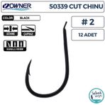 Owner 50339 Cut Chinu İğne Siyah #2 (12 Adet)