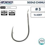 Owner 50343 Chinu İğne #3 (14 Adet) Beyaz