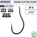Owner 50566 Cut Big Surf İğne #4 (9 Adet) Siyah