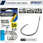 Owner 5114 4-0 Mutu Light Black Chrome İğne