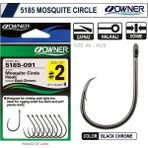Owner 5185 Mosquito Circle Black Chrome Japon Sinek Iğne Balıkmarketim - 1-0