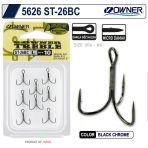 Owner 5626 ST-26 Black Chrome Çarpma İğne
