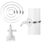 OWOKISO Eufy 2, 2C, 2C Pro, 3, 3C, S220, S230, E220, P24, Arlo Pro 4 Pro 3 Pro 2, Arlo Ultra 2 ve Arlo Essential Spot Işığı için Evrensel Direk Montaj Braketi, Rin g Stick Up Cam/Pro, Google Nest Cam