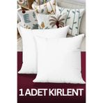 Owra 1 Adet Yumuşak Dolgulu Kırlent İç Yastık | Boncuk Silikon | Yıkanabilir | 45x45 cm