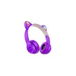 Owwotech P47M Mor Kedi Kulak Bluetooth Kulaklık