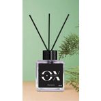 Ox Home Yasemin Kokulu 100 ml Kare Şişe Bambu Siyah Çubuk Oda Kokusu