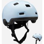 Oxelo Çocuk Kaskı - Paten / Kaykay / Scooter - Pastel Mavi - B100 - 52 - 54 cm