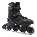 Oxelo Fit100 Siyah-Gri Yetişkin Fitness Pateni