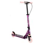 Oxelo MID5 Mor Çocuk Süspansiyonlu ve Gidonda Frenli Scooter