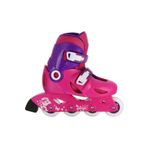 Oxelo Play 3 Pembe Mor Çocuk Pateni