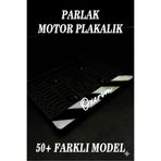 OXEROM Kişiye Özel Motor Uyumlu UV Baskılı Pleksi Takmatik Plakalık