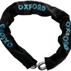 OXFORD OFN12 Nemesis zincir kilit, 16 mm, 1,2 m, metal/siyah/mavi