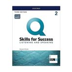 OXFORD UNIVERSITY PRESS Q Skills For Success 2 - Listening And Speaking With Online Practice