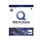 OXFORD UNIVERSITY PRESS Q Skills For Success 4 - Listening And Speaking With Online Practice