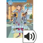 Oxford Yayınları Read And Imagine 1: Monkeys In School