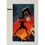 Oxium Bear Mikrofiber, Basketbol Spor Havlusu 40X75 Asılabilir, Pamuklu, Hızlı Kuruma Özel Tasarım- Dunk - 40 x 75 cm - Çok Renkli