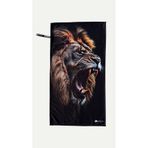 OXIUM BEAR Mikrofiber, Fitness Spor Havlusu 50x90 Lastikli Özel Tasarım- King