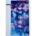 Oxium Bear Mikrofiber, Fitness Spor Havlusu 50X90 Yoga, Pilates, Reformer, Pamuklu Özel Tasarım- Lunarıs - 50 x 90 cm - Mor
