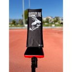 Oxium Bear Pamuklu Yeni Nesil Fitness Spor Havlusu - Dijital Baskılı - Hızlı Kuruyan Mikrofiber | Disiplin - 35 x 90 cm - Siyah - Gri
