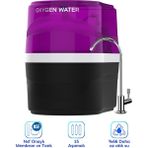 Oxygen Water Prime+ 15 Aşamalı Pompalı Ph Alkali Mineral Filtreli Çelik Su Tanklı Su Arıtma Cihazı