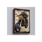 Oxyteez Ahşap Çerçeveli Cros Motor Sürücüsü Tablosu-7898