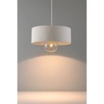 Oxyteez Oval Beton Avize Modern Dekoratif Aydınlatma 20 cm E27 Duy Salon Yatak Odası Mutfak İç Mekan