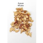 Oya Abiye Bileklik Kolye Pleksi Metalik Plastik Pul Altın Renk 8 Gram 90 Adet - BNC478