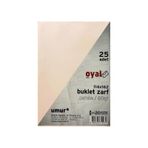 Oyal 11.4x16.2 cm 80 gr Pembe Silikonlu Buklet Zarf