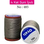 Oyalı 4 Kat Suni Ipek Iplik Iğne Oyası Boncuk Ipi Tığ Oyası NO:485 - # - Renkli