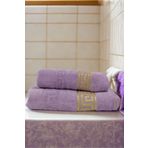 OYALI HOME COLLECTION |Greek Anatolian| İpeksi Kadife 2'li Havlu Seti